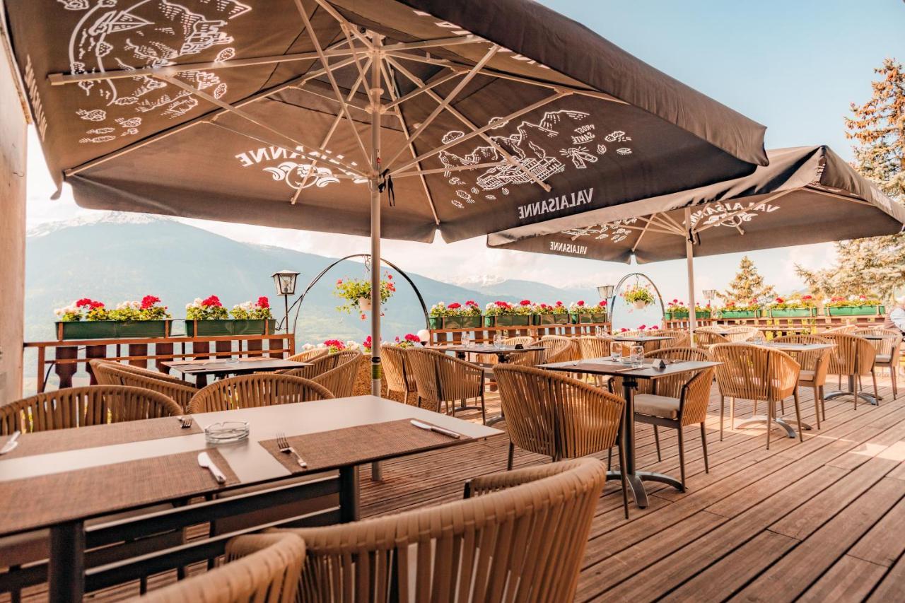 Relais Fleuri Hotel Chermignon-d'en Bas Ngoại thất bức ảnh