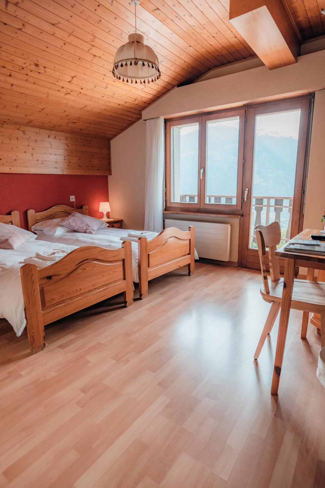 Relais Fleuri Hotel Chermignon-d'en Bas Ngoại thất bức ảnh