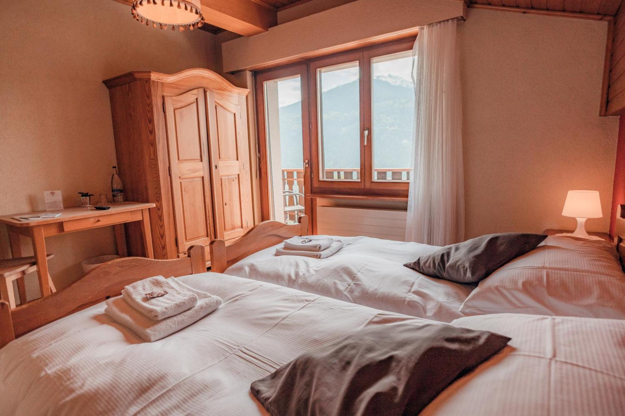 Relais Fleuri Hotel Chermignon-d'en Bas Ngoại thất bức ảnh