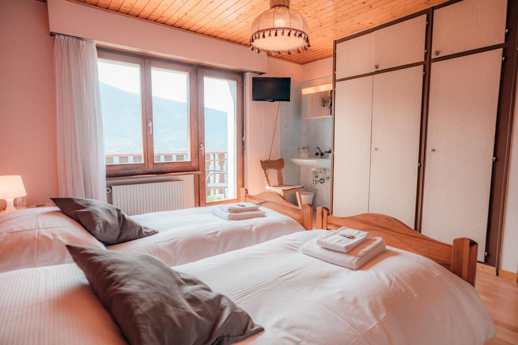 Relais Fleuri Hotel Chermignon-d'en Bas Ngoại thất bức ảnh